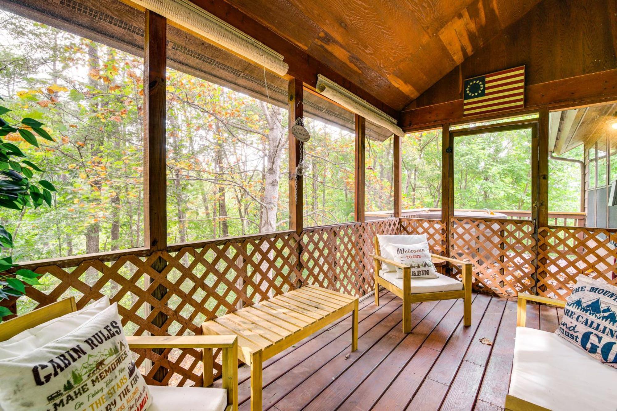 Pet-Friendly Sevierville Rental With Private Hot Tub Zewnętrze zdjęcie